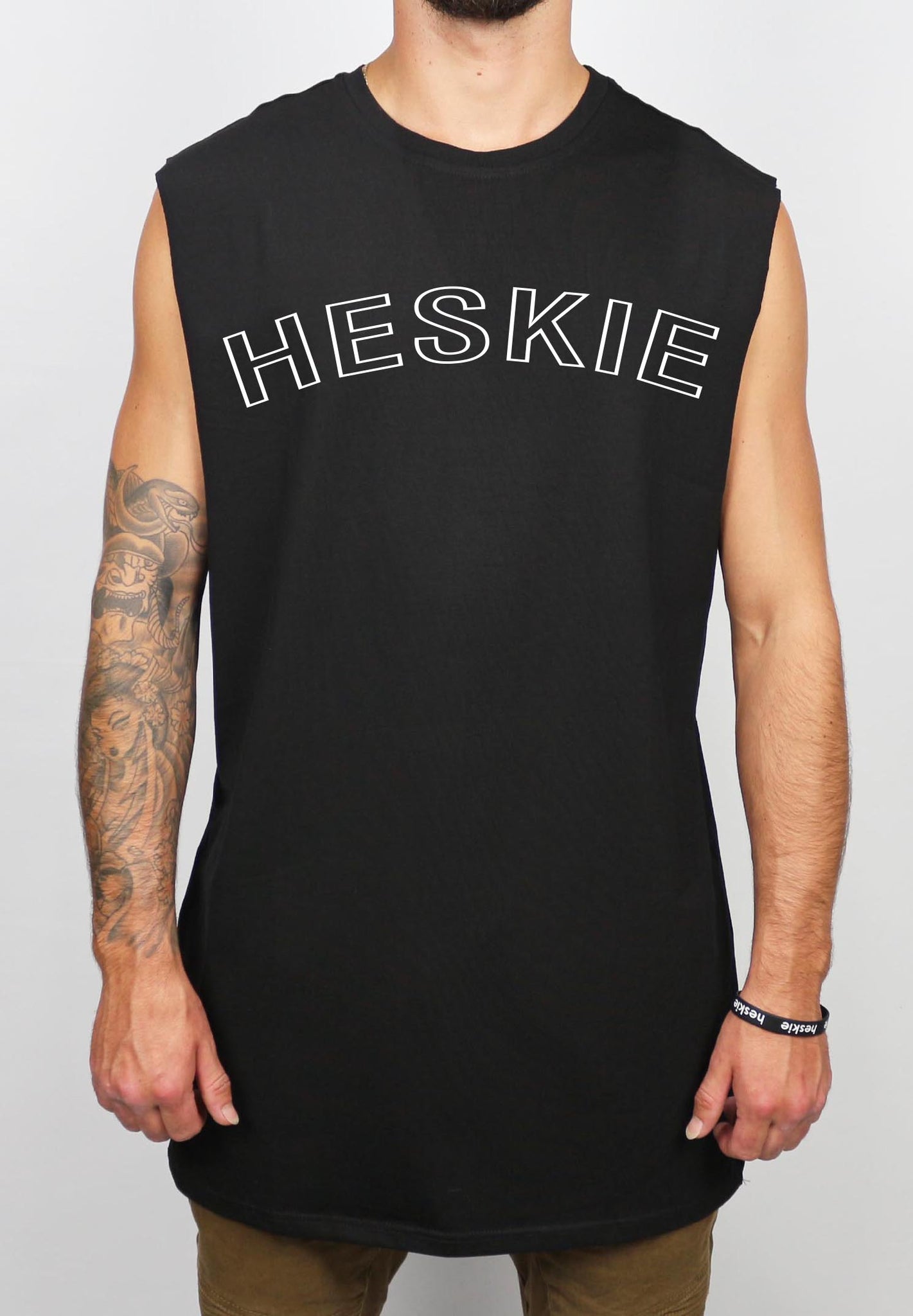 Suspect Black Muscle Tee