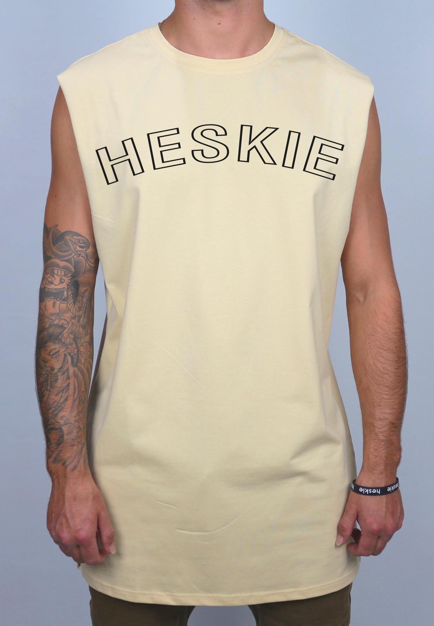 Suspect Tan Muscle Tee