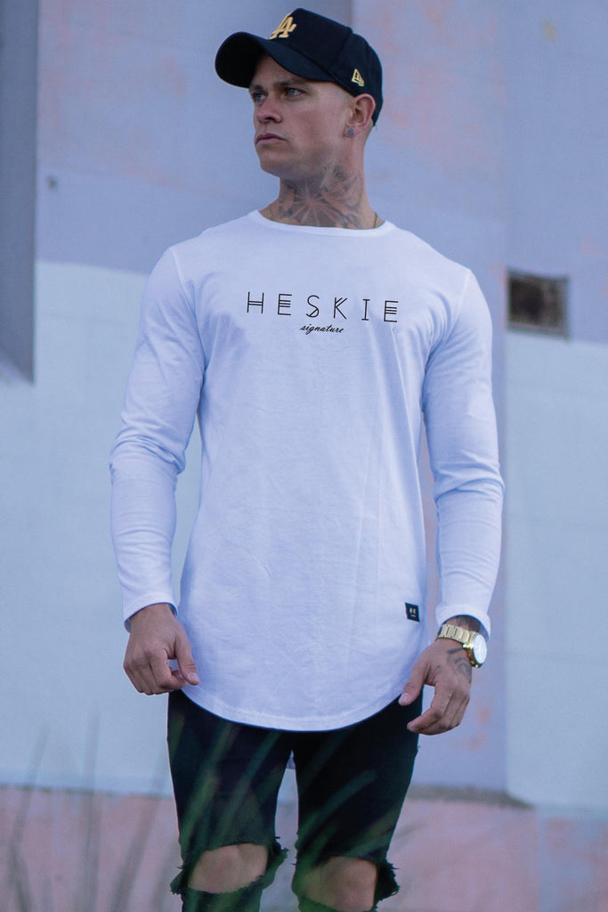 Signature LS Tee White - EGO EXPO 2019 DEBUT